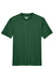 Team 365 TT11Y Youth Zone Performance Moisture Wicking Short Sleeve Crewneck T-Shirt Sport Dark Green Flat Front