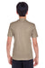 Team 365 TT11Y Youth Zone Performance Moisture Wicking Short Sleeve Crewneck T-Shirt Desert Khaki Brown Model Back
