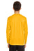 Team 365 TT11YL Youth Zone Performance Moisture Wicking Long Sleeve Crewneck T-Shirt Athletic Gold Model Back