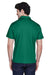 Team 365 TT21 Mens Command Performance Moisture Wicking Short Sleeve Polo Shirt Forest Green Model Back
