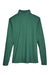 Team 365 TT31HW Womens Zone Sonic Performance Moisture Wicking 1/4 Zip Sweatshirt Heather Forest Green Flat Back