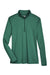 Team 365 TT31HW Womens Zone Sonic Performance Moisture Wicking 1/4 Zip Sweatshirt Heather Forest Green Flat Front