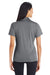 Team 365 TT51W Womens Zone Performance Moisture Wicking Short Sleeve Polo Shirt Graphite Grey Model Back
