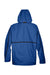 Team 365 TT70 Mens Conquest Wind & Water Resistant Full Zip Hooded Jacket Royal Blue Flat Back