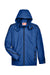 Team 365 TT70 Mens Conquest Wind & Water Resistant Full Zip Hooded Jacket Royal Blue Flat Front