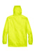 Team 365 TT73 Mens Zone Protect Water Resistant Full Zip Hooded Jacket Safety Yellow Flat Back