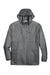 Team 365 TT73 Mens Zone Protect Water Resistant Full Zip Hooded Jacket Graphite Grey Flat Front