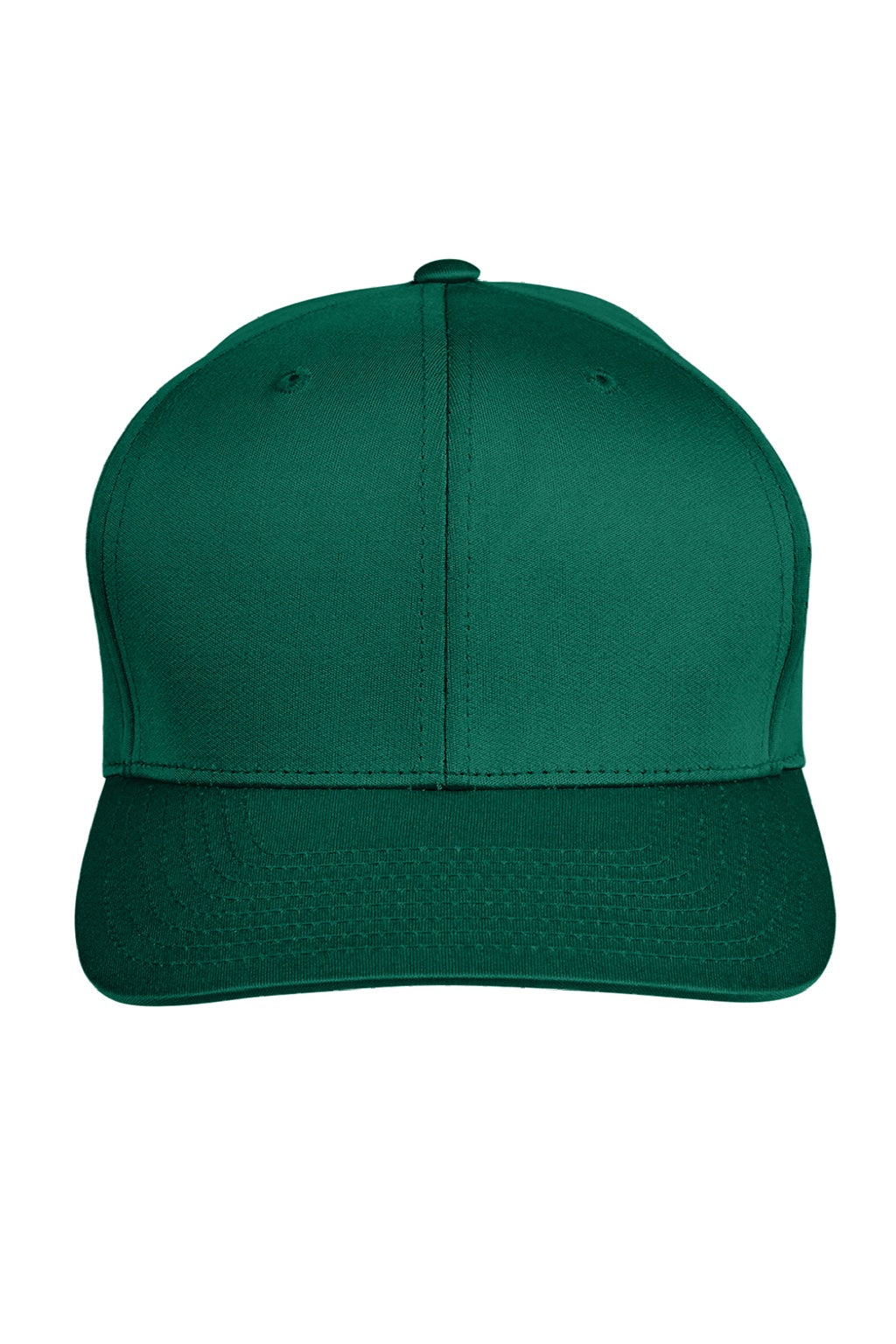 Team 365 Hats TT801 Mens Zone Performance Moisture Wicking Snapback Hat Forest Green Flat Front