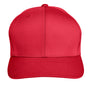 Team 365 Hats Mens Zone Performance Moisture Wicking Snapback Hat - Red