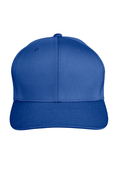 Team 365 Hats TT801 Mens Zone Performance Moisture Wicking Snapback Hat Royal Blue Flat Front
