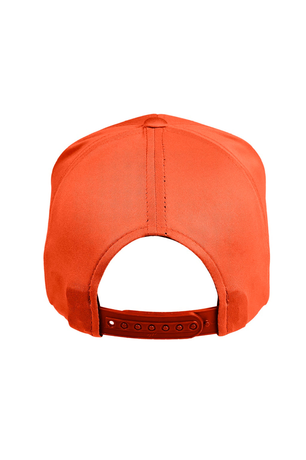 Team 365 Hats TT801Y Youth Zone Performance Moisture Wicking Snapback Hat Orange Flat Back