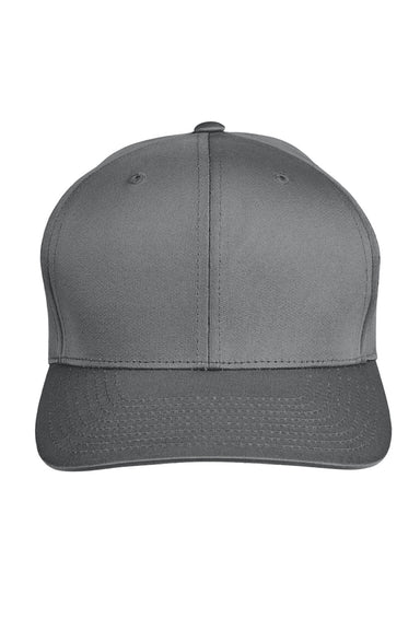 Team 365 Hats TT801Y Youth Zone Performance Moisture Wicking Snapback Hat Graphite Grey Flat Front