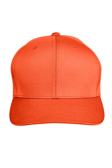 Team 365 Hats TT801Y Youth Zone Performance Moisture Wicking Snapback Hat Orange Flat Front
