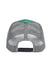 Team 365 Hats TT802 Mens Zone Sonic Moisture Wicking Snapback Hat Heather Forest Green/Graphite Grey Flat Back
