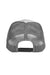 Team 365 Hats TT802 Mens Zone Sonic Moisture Wicking Snapback Hat Heather Grey/Graphite Grey Flat Back
