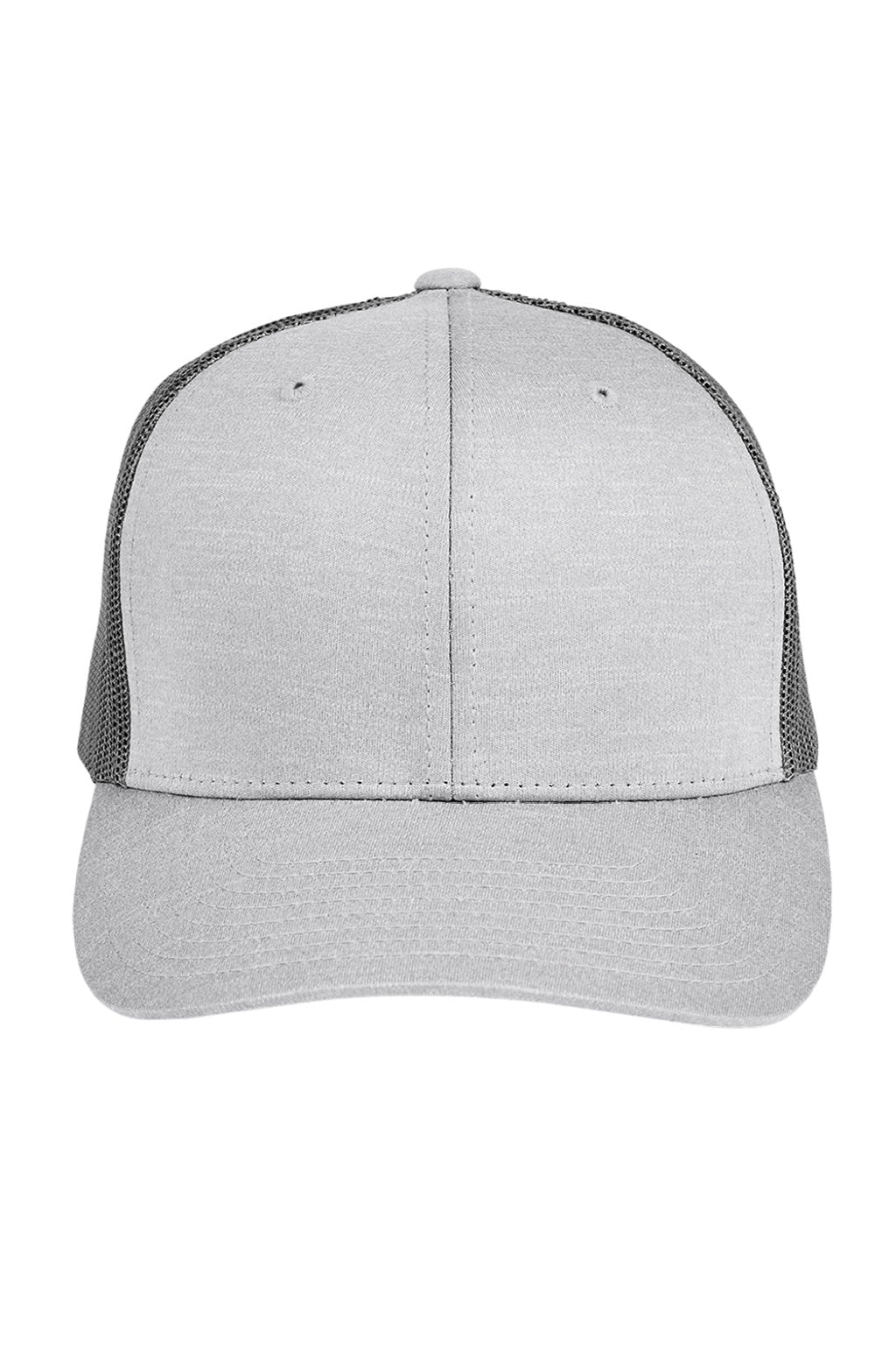 Team 365 Hats TT802 Mens Zone Sonic Moisture Wicking Snapback Hat Heather Grey/Graphite Grey Flat Front