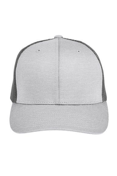 Team 365 Hats TT802 Mens Zone Sonic Moisture Wicking Snapback Hat Heather Grey/Graphite Grey Flat Front