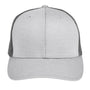 Team 365 Hats Mens Zone Sonic Moisture Wicking Snapback Hat - Heather Grey/Graphite Grey