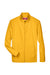 Team 365 TT80 Mens Leader Windproof & Waterproof Full Zip Jacket Athletic Gold Flat Front