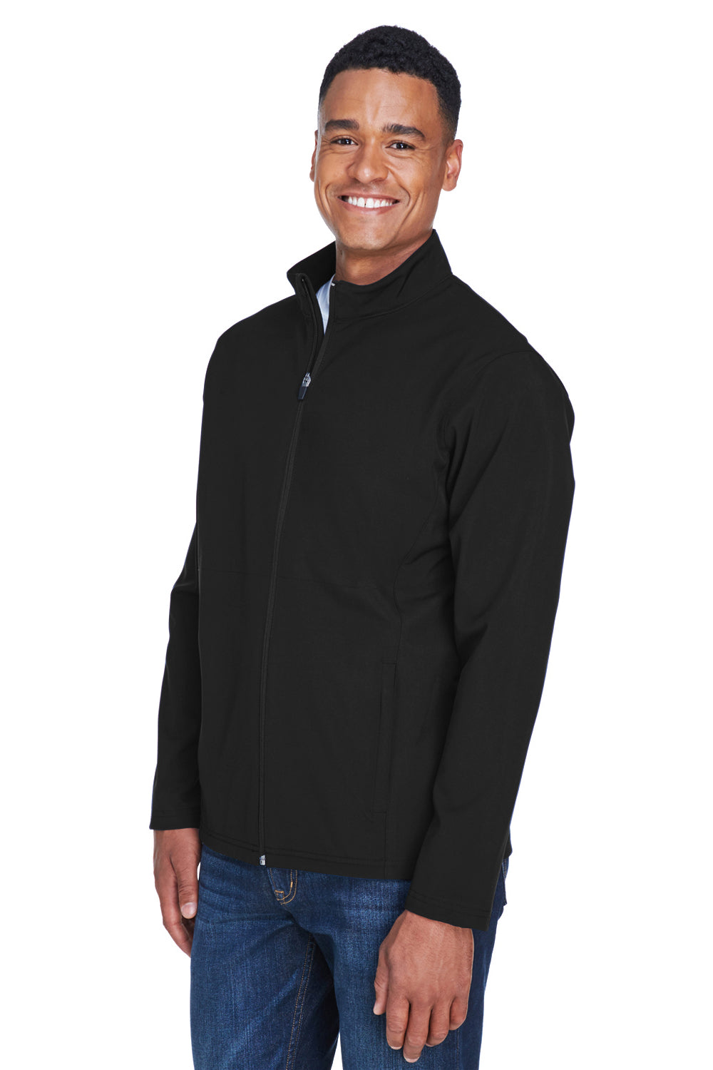Team 365 TT80 Mens Leader Windproof & Waterproof Full Zip Jacket Black Model 3q