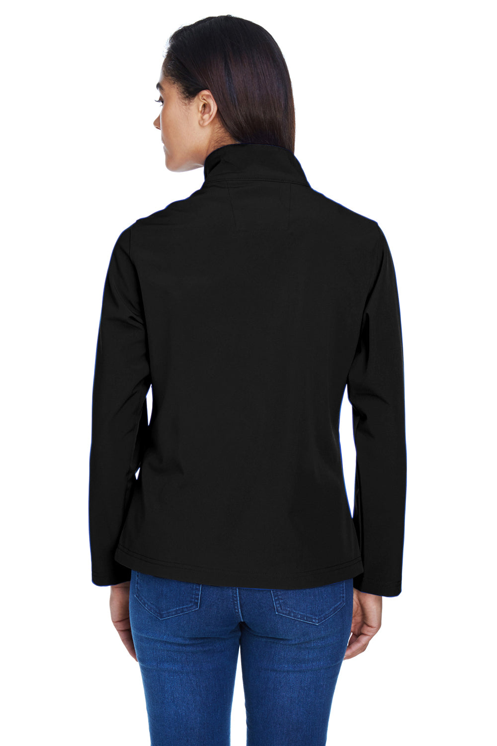 Team 365 TT80W Womens Leader Windproof & Waterproof Full Zip Jacket Black Model Back