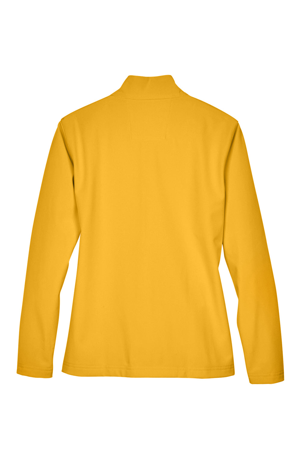 Team 365 TT80W Womens Leader Windproof & Waterproof Full Zip Jacket Athletic Gold Flat Back