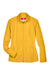 Team 365 TT80W Womens Leader Windproof & Waterproof Full Zip Jacket Athletic Gold Flat Front
