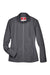 Team 365 TT80W Womens Leader Windproof & Waterproof Full Zip Jacket Graphite Grey Flat Front