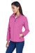 Team 365 TT80W Womens Leader Windproof & Waterproof Full Zip Jacket Charity Pink Model 3q