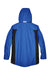 Team 365 TT86 Mens Dominator Waterproof Full Zip Hooded Jacket Royal Blue Flat Back