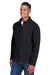 Team 365 TT90 Mens Campus Pill Resistant Microfleece Full Zip Jacket Black Model 3q