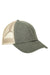 Adams VB101 Mens Vibe Adjustable Trucker Hat Olive Green Flat Front