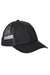 Adams VB101 Mens Vibe Adjustable Trucker Hat Black Flat Front