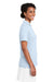 Vineyard Vines G001189 Womens Edgartown Pique Short Sleeve Polo Shirt Jake Blue Model Side