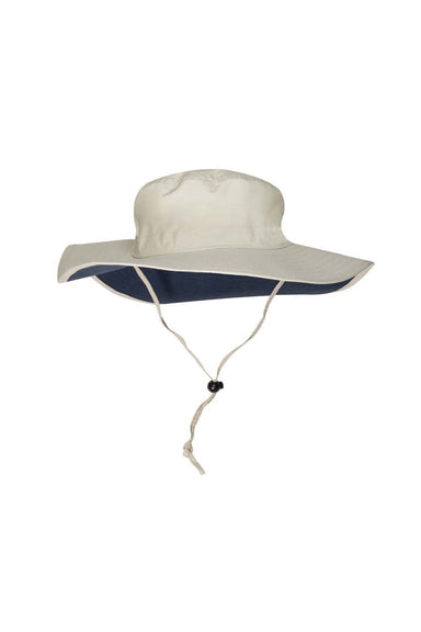 Adams Hats XP101 Mens Extreme Adventurer UPF 50+ Bucket Hat Stone Flat Front