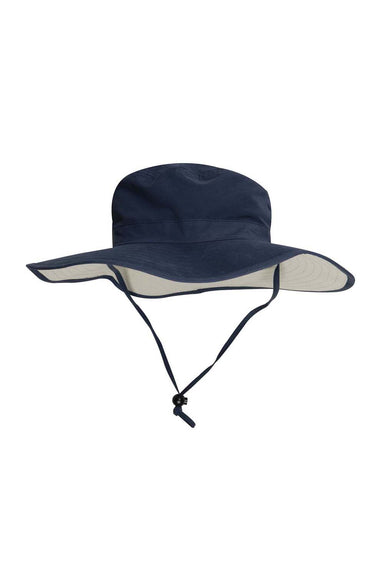 Adams XP101 Mens Extreme Adventurer UV Protection Bucket Hat Navy Blue Flat Front