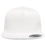 Yupoong Hats Mens Adjustable Hat - White