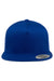 Yupoong Hats Y6007/6007 Mens Adjustable Hat Royal Blue Flat Front