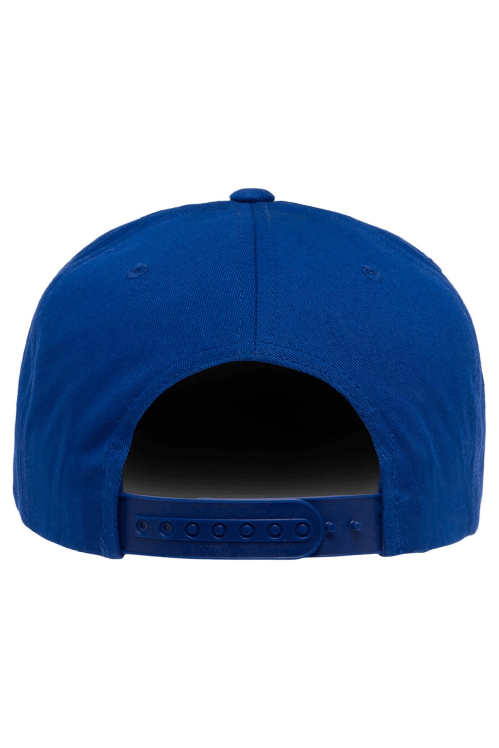 Yupoong Hats Y6007/6007 Mens Adjustable Hat Royal Blue Flat Back