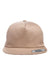 Yupoong Hats Y6502/6502 Mens Adjustable Hat Khaki Brown Flat Front