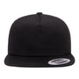 Yupoong Hats Mens Adjustable Hat - Black