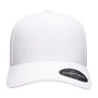 Flexfit Hats Mens Moisture Wicking Stretch Fit Hat - White