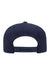 Yupoong Hats YP5089/5089M Mens Adjustable Hat Navy Blue Flat Back
