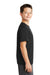 Sport-Tek YST320 Youth Tough Moisture Wicking Short Sleeve Crewneck T-Shirt Black Model Side