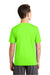 Sport-Tek YST320 Youth Tough Moisture Wicking Short Sleeve Crewneck T-Shirt Neon Green Model Back