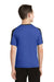 Sport-Tek YST354 Youth Competitor Moisture Wicking Short Sleeve Crewneck T-Shirt True Royal Blue/Black Model Back