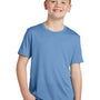 Sport-Tek Youth Competitor Moisture Wicking Short Sleeve Crewneck T-Shirt - Carolina Blue - Closeout