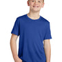 Sport-Tek Youth Competitor Moisture Wicking Short Sleeve Crewneck T-Shirt - True Royal Blue - Closeout