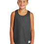 Sport-Tek Youth Reversible Mesh Moisture Wicking Tank Top - Iron Grey - Closeout
