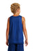 Sport-Tek YST500 Youth Reversible Mesh Moisture Wicking Tank Top True Royal Blue Model Back